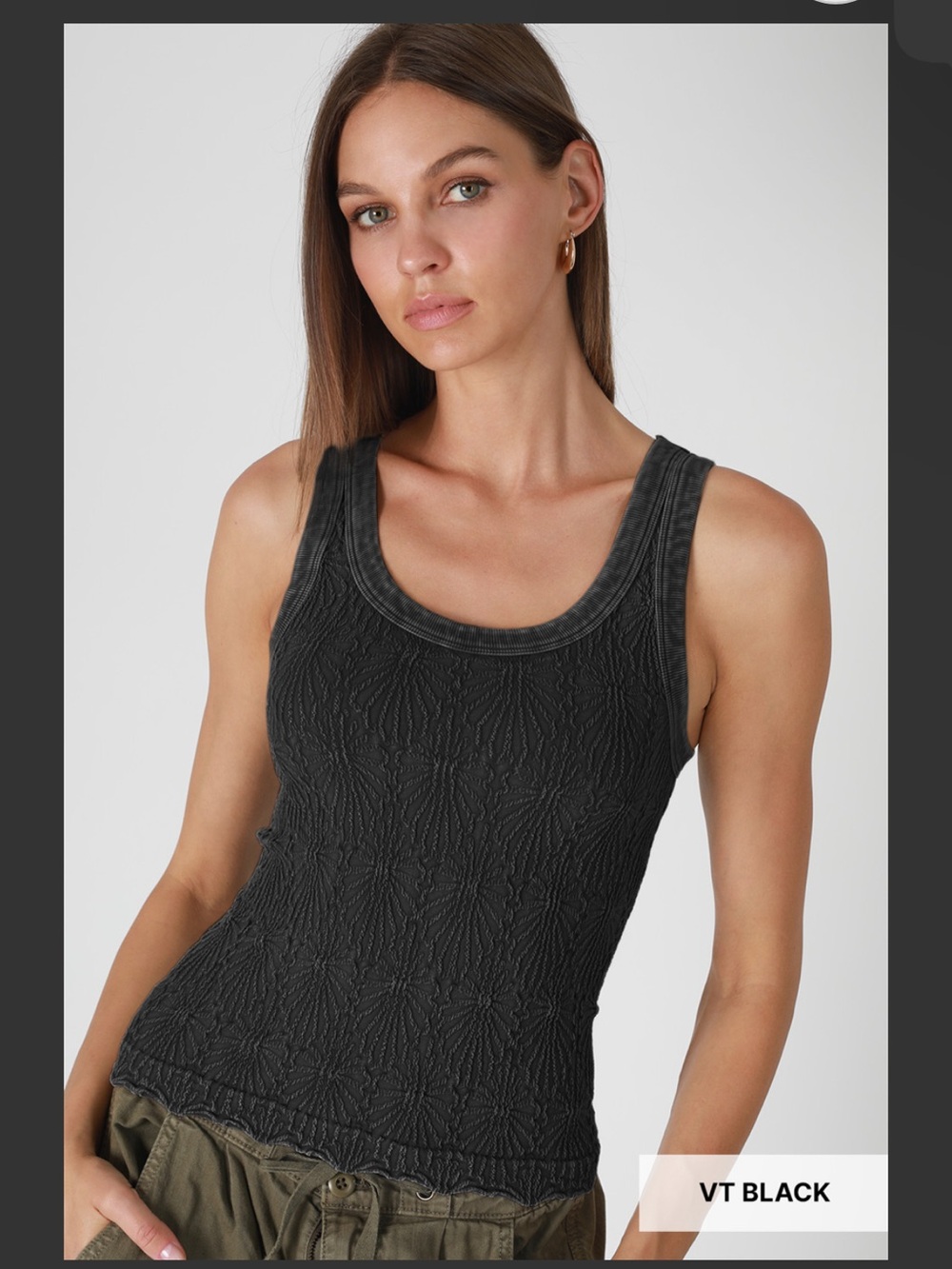 Nikibiki Vintage Reversible Lace Top black color - Women BRAND NEW no tags